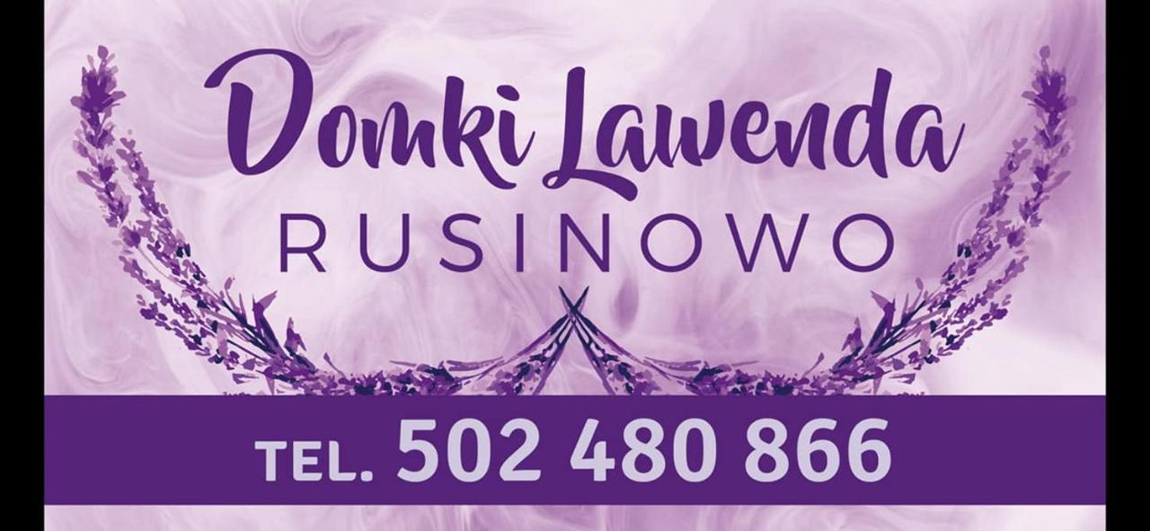 Domki Letniskowe Lawenda Русиново Экстерьер фото
